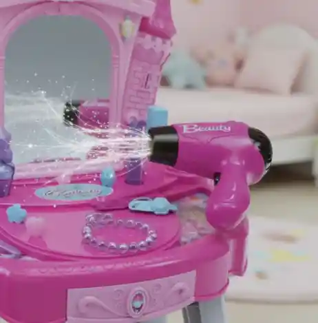 Tocador De Juguete Para Niñas / Secador Funcional.