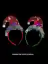 Vincha Diadema Balaca Diadema Gorro De Navidad Con Luz. Novena