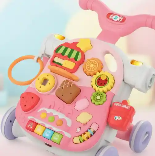 Andadera Caminador Mesa Monopatin 4 En 1 Con Sonido Huanger