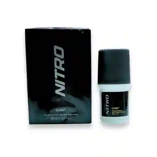 Nitro Cyzone Para Hombre 100 Ml + Desodorante 50 Gr De Regalo