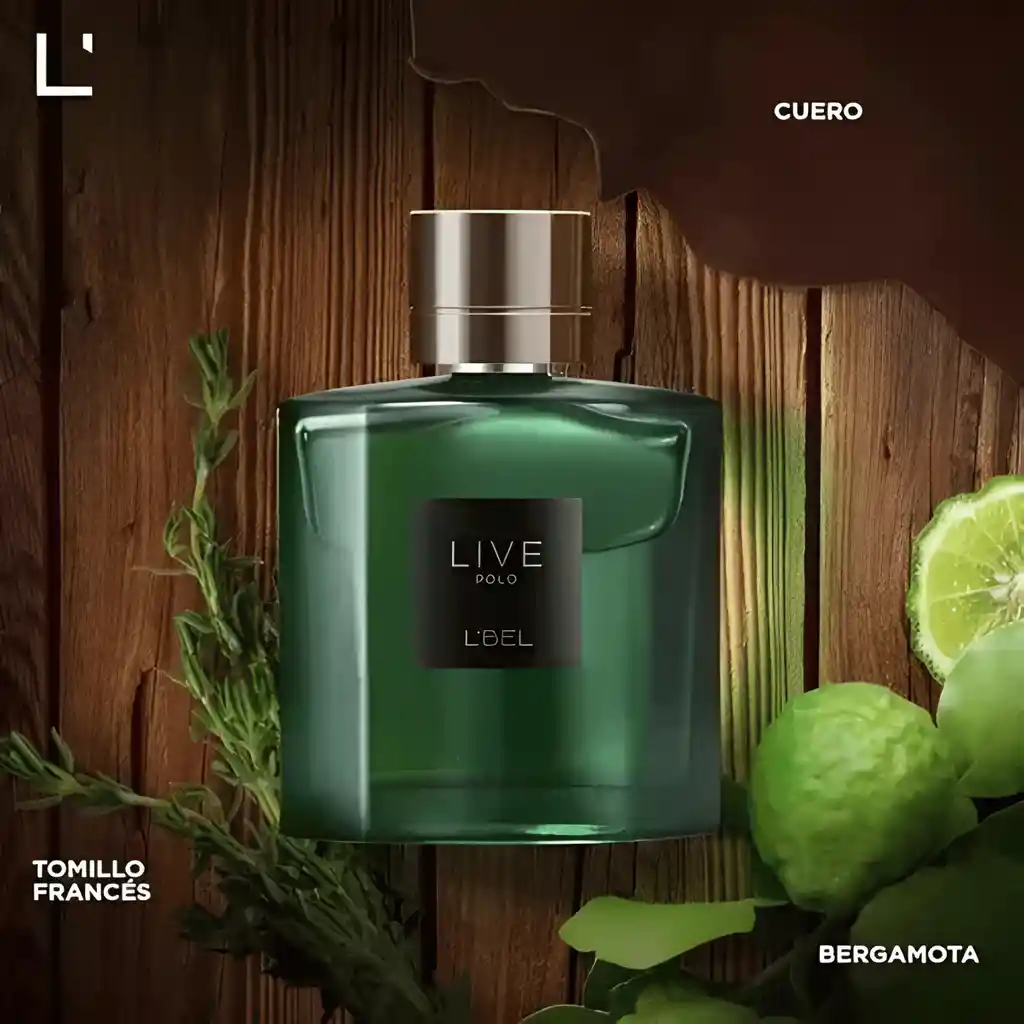 Live Polo Lbel Perfume Para Hombre 100 Ml | Elegancia Fresca Y Masculina