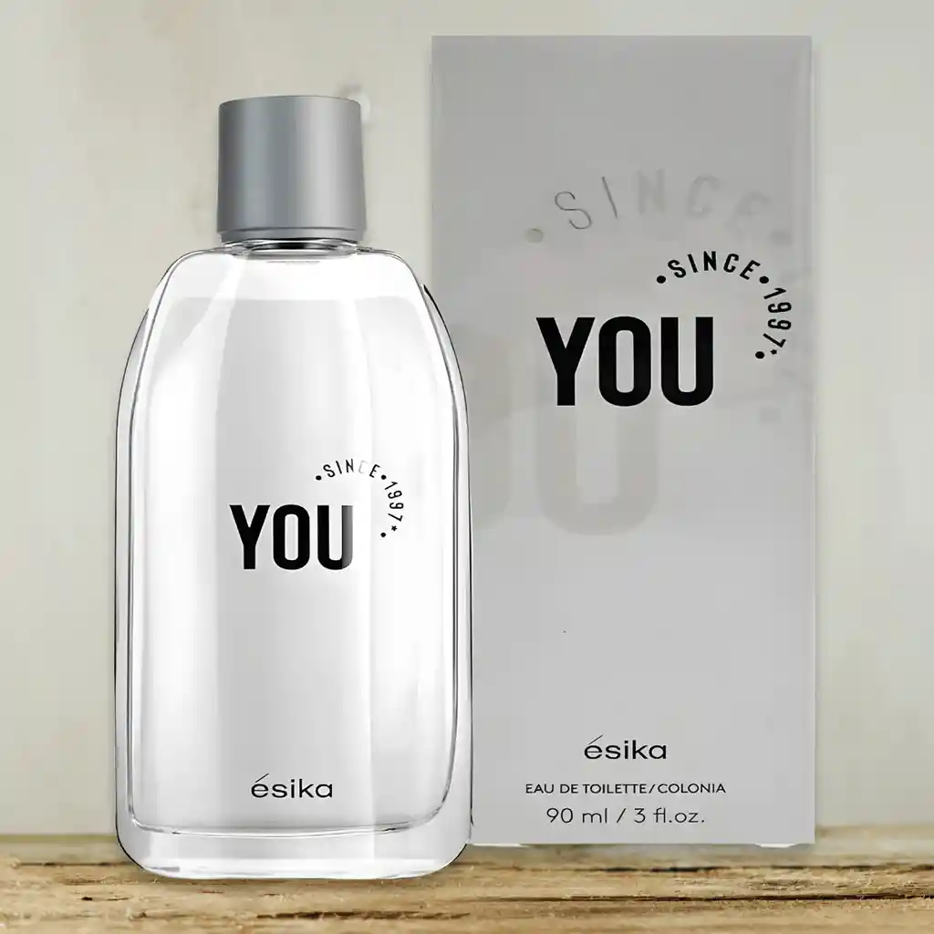 Fragancia Ésika You Unisex 90 Ml | Aroma Fresco Y Moderno