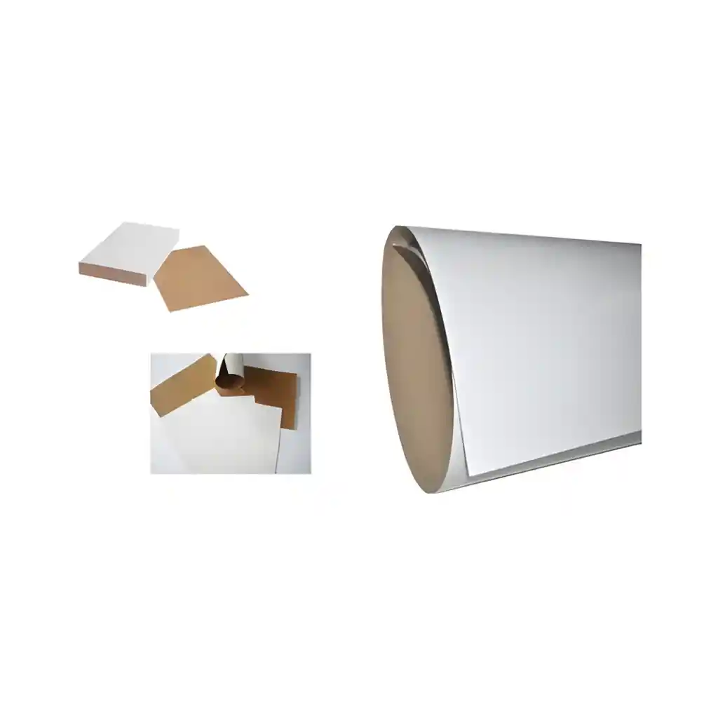 1/2 Pliego De Cartón Cartulina X5 Und