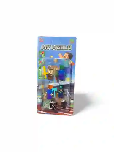Muñeco De Minecraft Pequeño