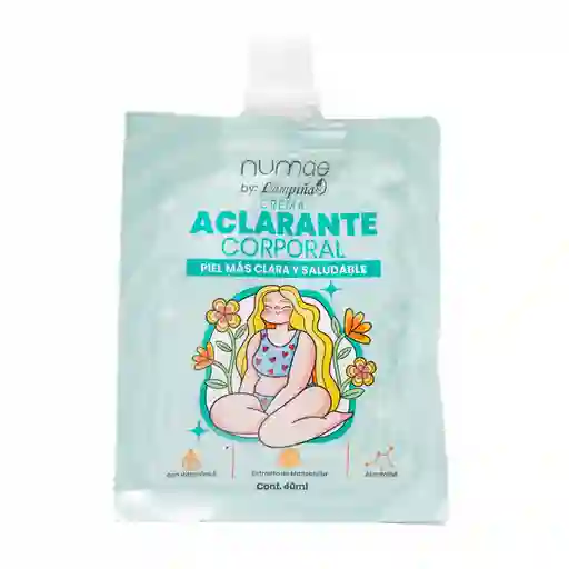 Lampiña Numae Crema Aclarante Corporal X 40ml