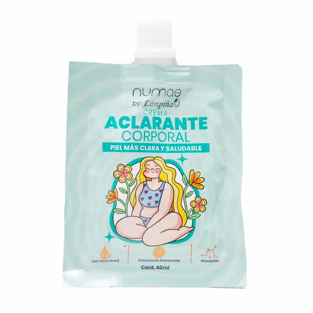 Lampiña Numae Crema Aclarante Corporal X 40ml
