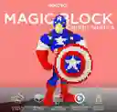 Juguete Armable Figura Capitán América 8100 Piezas Figura 8100
