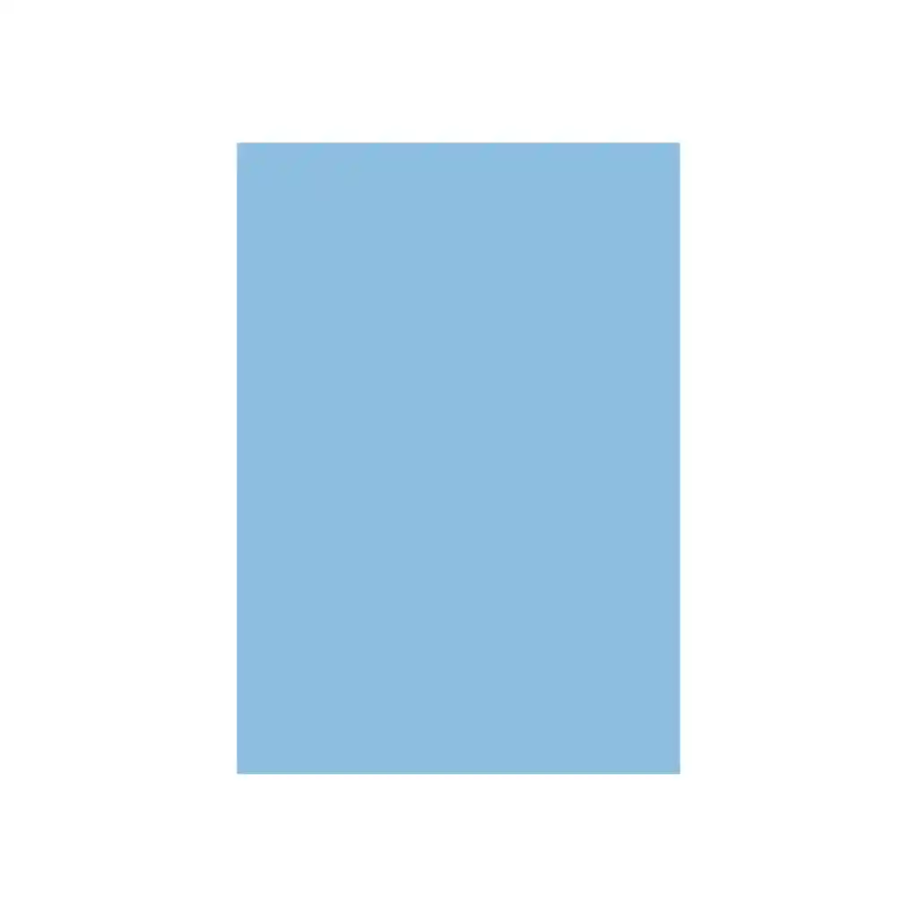 Pliego De Cartulina Bristol Azul X5uds