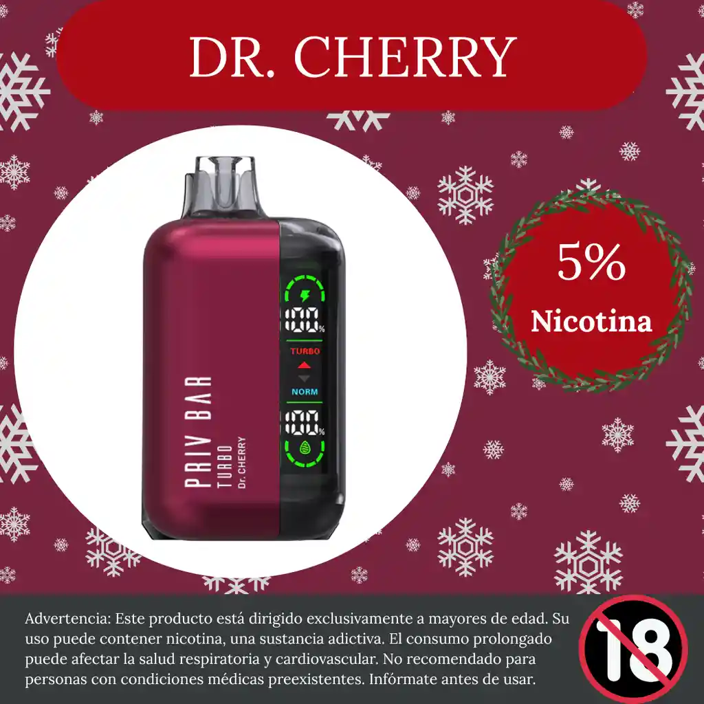 Vape 15.000 Puffs Dr. Cherry