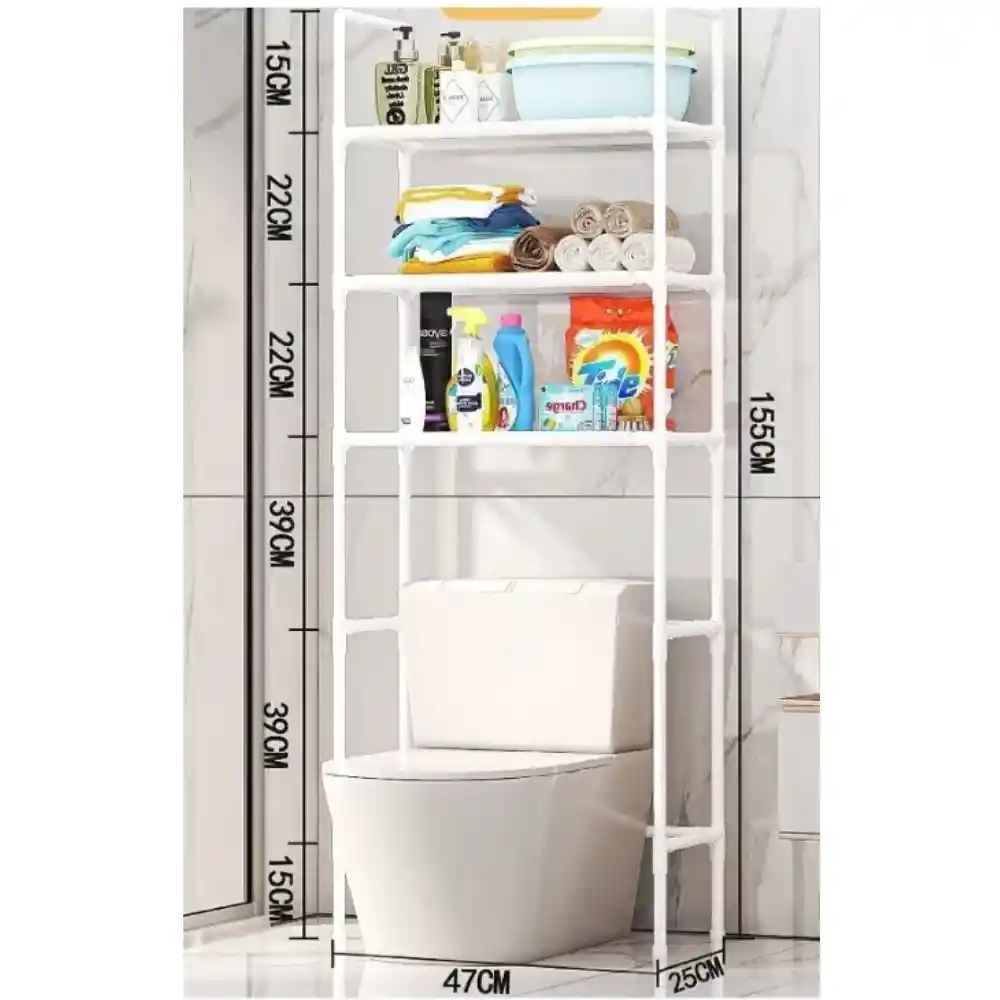 Organizador De Baño Estantería Mueble Ahorrador De Espacio 3