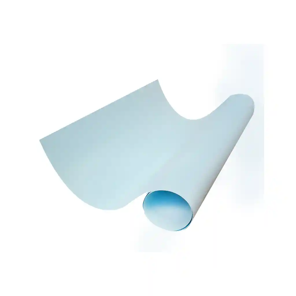 1/2 Pliego De Cartulina Bristol Azul X5 Uds
