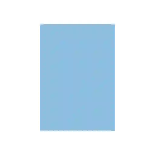 1/4 Pliego De Cartulina Bristol Azul X5uds