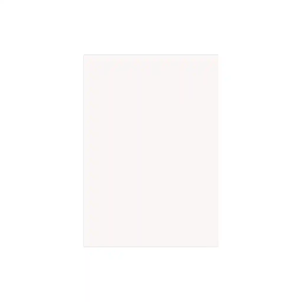 1/4 Pliego De Cartulina Bristol Blanca X5uds