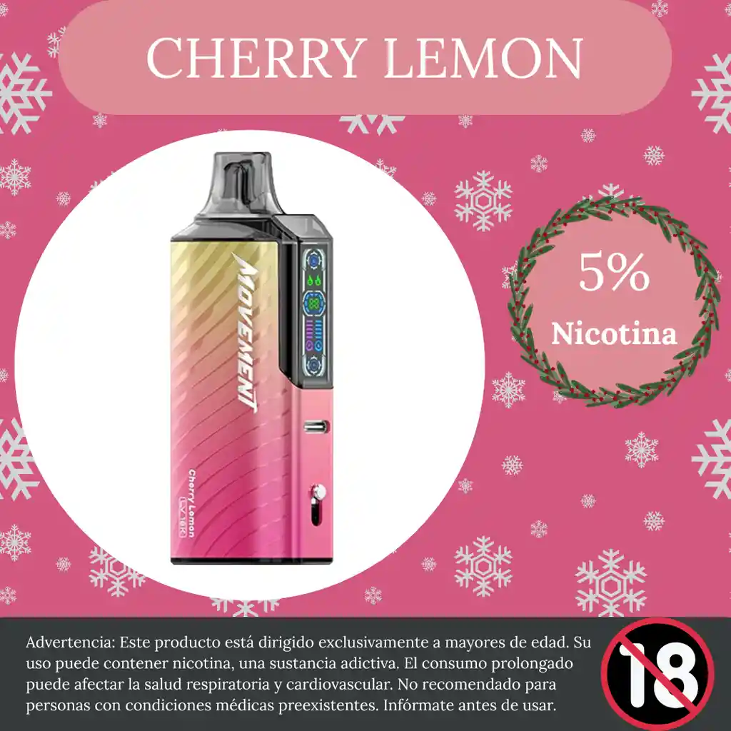 Vape 18.000 Puffs Cherry Lemon