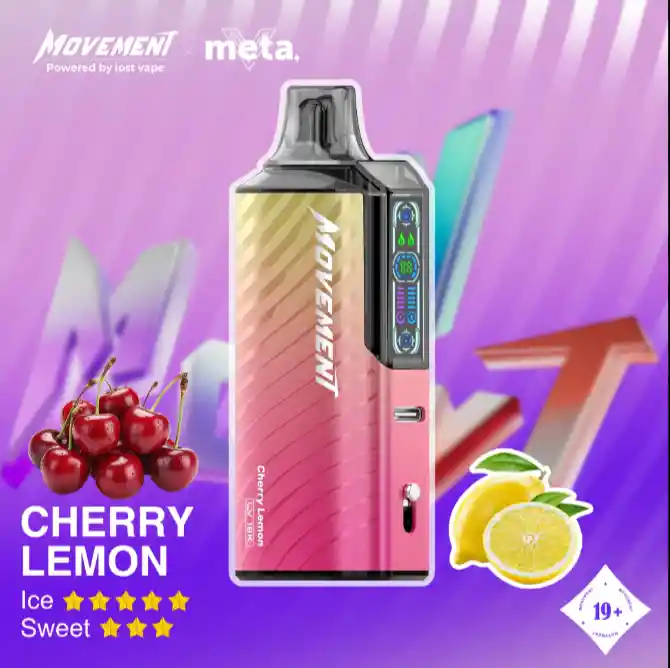 Vape 18.000 Puffs Cherry Lemon