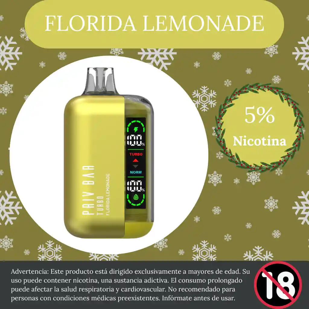 Vape 15.000 Puffs Florida Lemonade