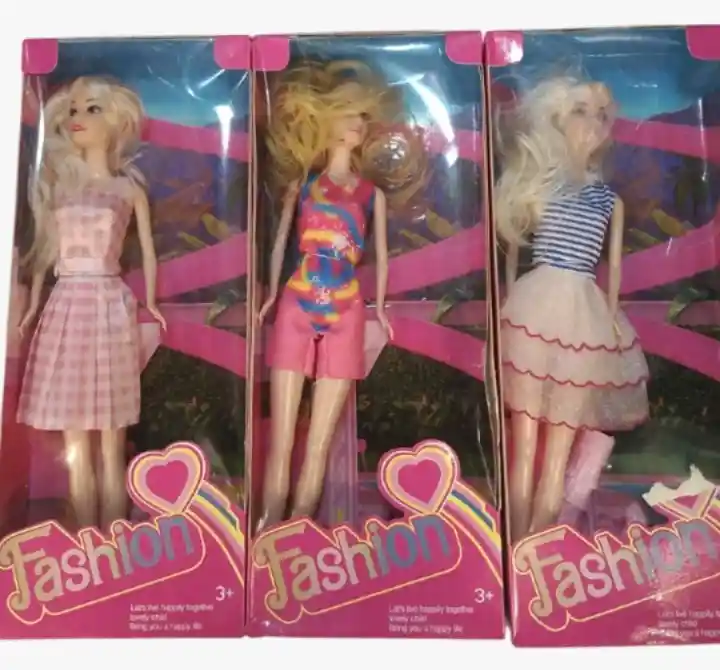 Muñeca Princesa Para Niñas Fashion Vienen En Caja