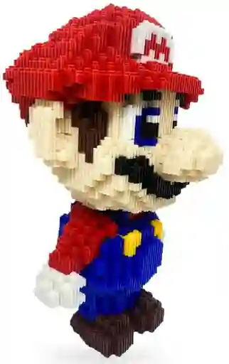 Mario Bros Muñeco Bloques Armables Magic Block 4550 Piezas Grande