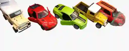 Carro Carritos Metalicos Abre Puerta De Colección Vienen En Bolsita