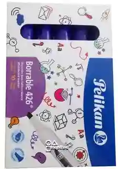 Marcador Borrables Pelikan Color Azul