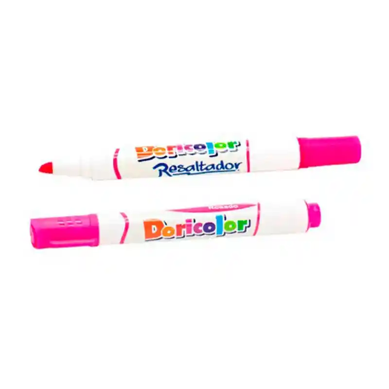 Resaltador Doricolor Rosado