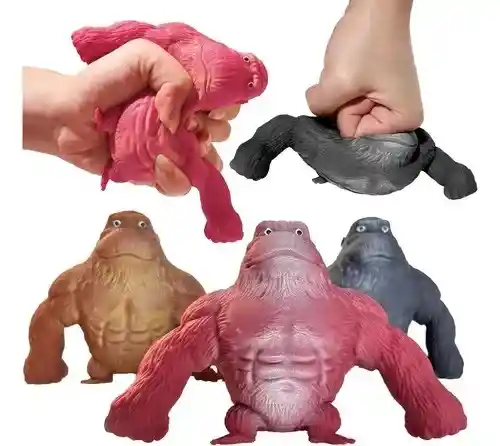 Juguetes Antiestres Gorila Suave Estirable Pequeñojuguetes Antiestres Gorila Suave Estirable