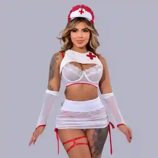 Disfraz Enfermera Sexy Scarlett Talla Única
