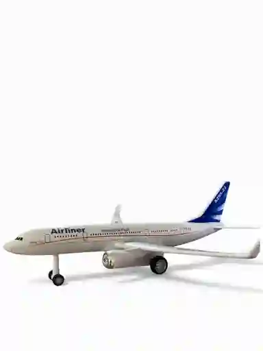 Avion De Impulso Metalico Con Sonido