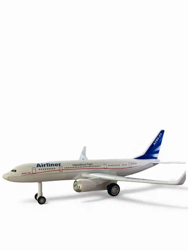 Avion De Impulso Metalico Con Sonido