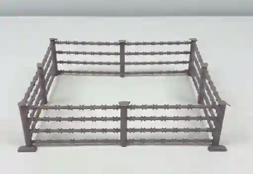 Cerca De Puas Pesebre Grande Plastico 18cm Decoracion Navidad