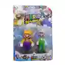 Muñecos Figuras De Mario Bros Y Luigi Super Mario 3d World Mario Traje Rojo