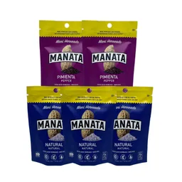 Manata Maní (x5 Unds) Sabores Surtidos