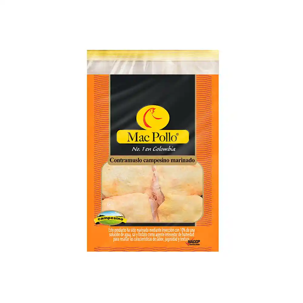 Mac Pollo Contra Muslos Campesino Granel Refrigerado