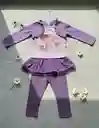 Conjunto De Dos Piezas Para Niña Talla 16 Meses.