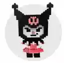 Muñeca Armable Bloques Kuromi Magic Blocks 1580 Piezas 1580