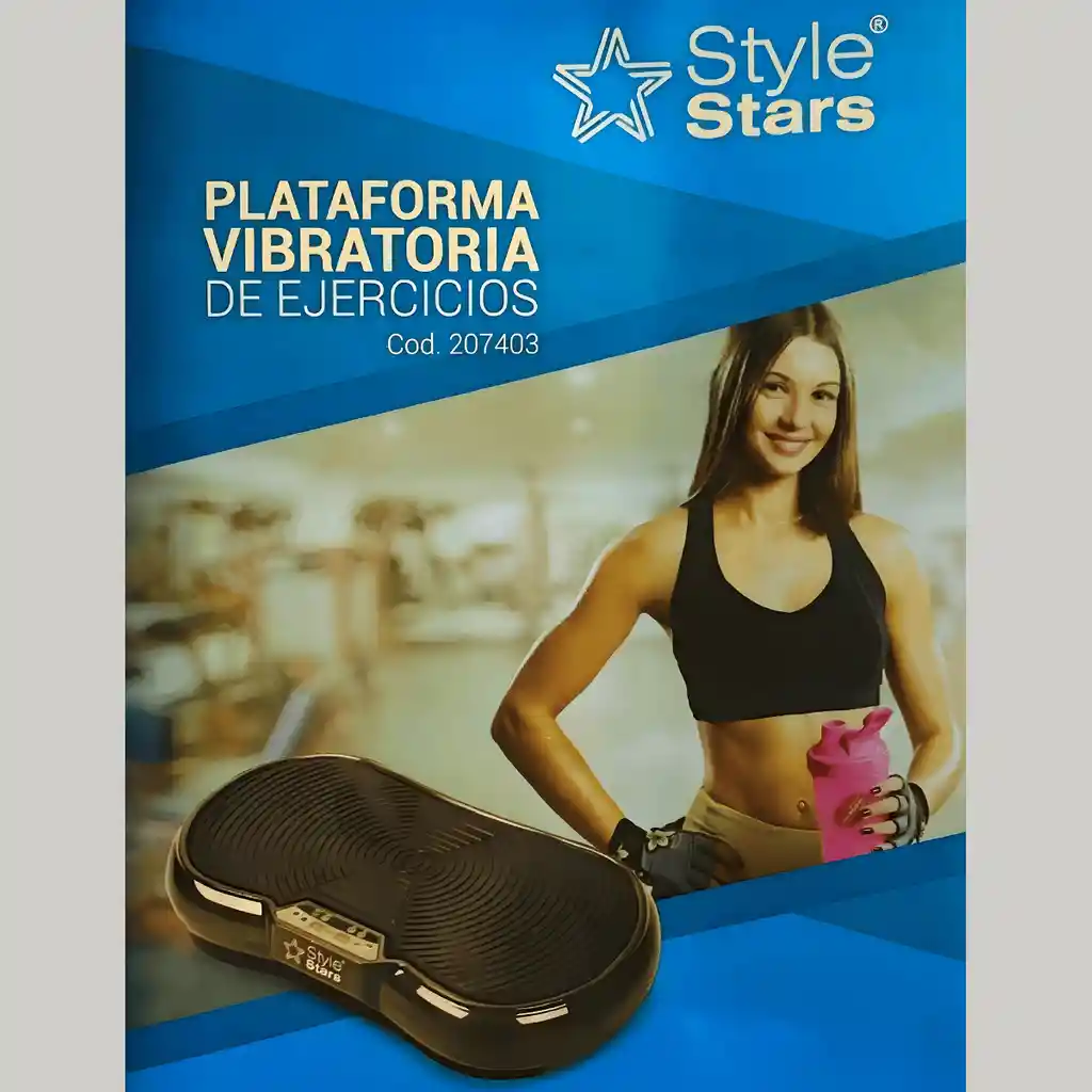 Plataforma Vibratoria De Ejercicios Style Stars Ref. 207403