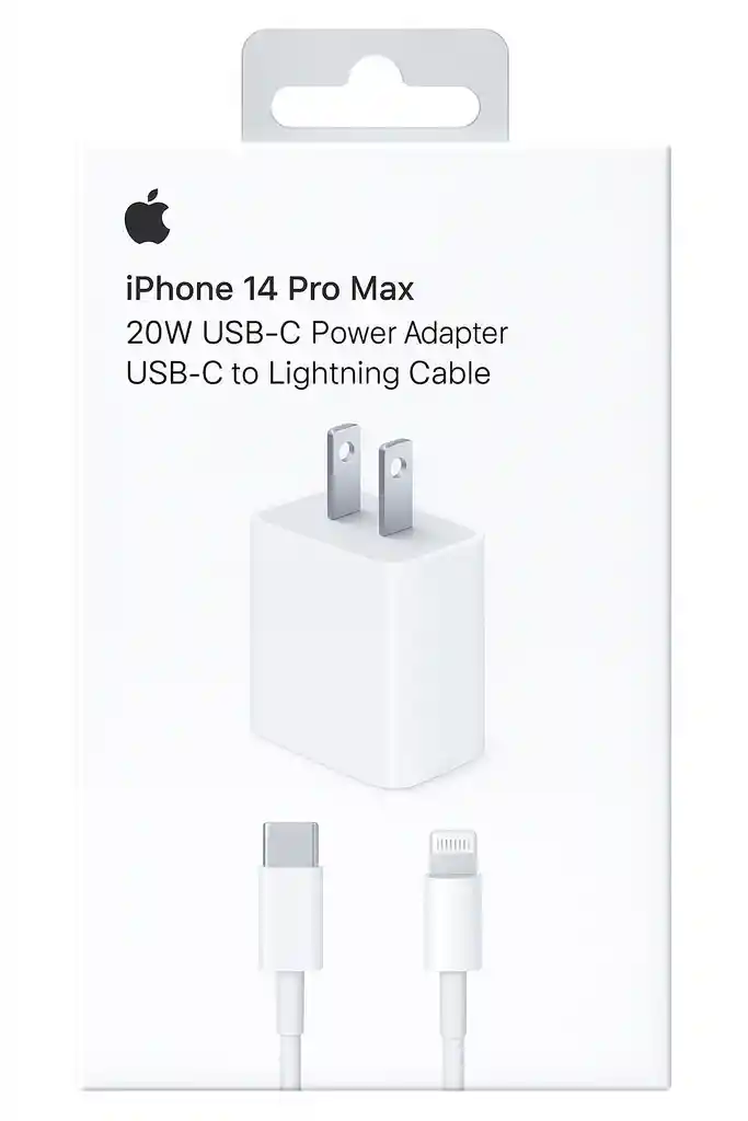 Iphone Cargador 20w 14 Pro Max