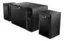 Parlantes Genius 2.1 300x Negros Con Subwoofer Y Sonido Potente Para Pc Y Laptop