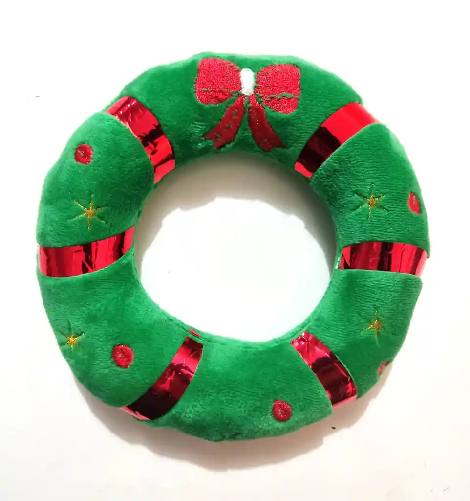 Peluche Corona De Navidad