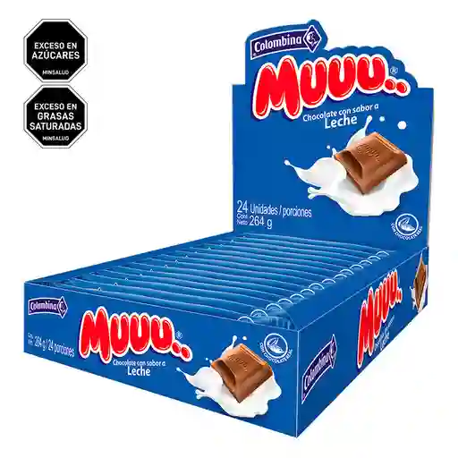 Chocolatina Muuu Leche
