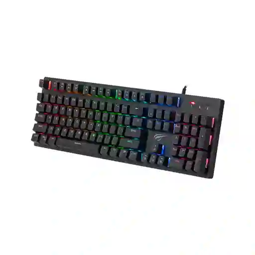 Teclado Mecanico Rb Led 20 Efectos Luces