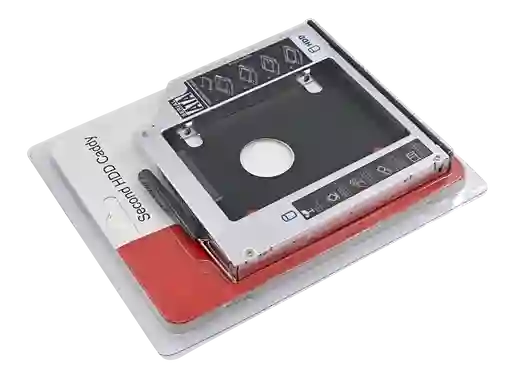 Caddy 9.5mm – Adaptador Para Segundo Disco En Laptop