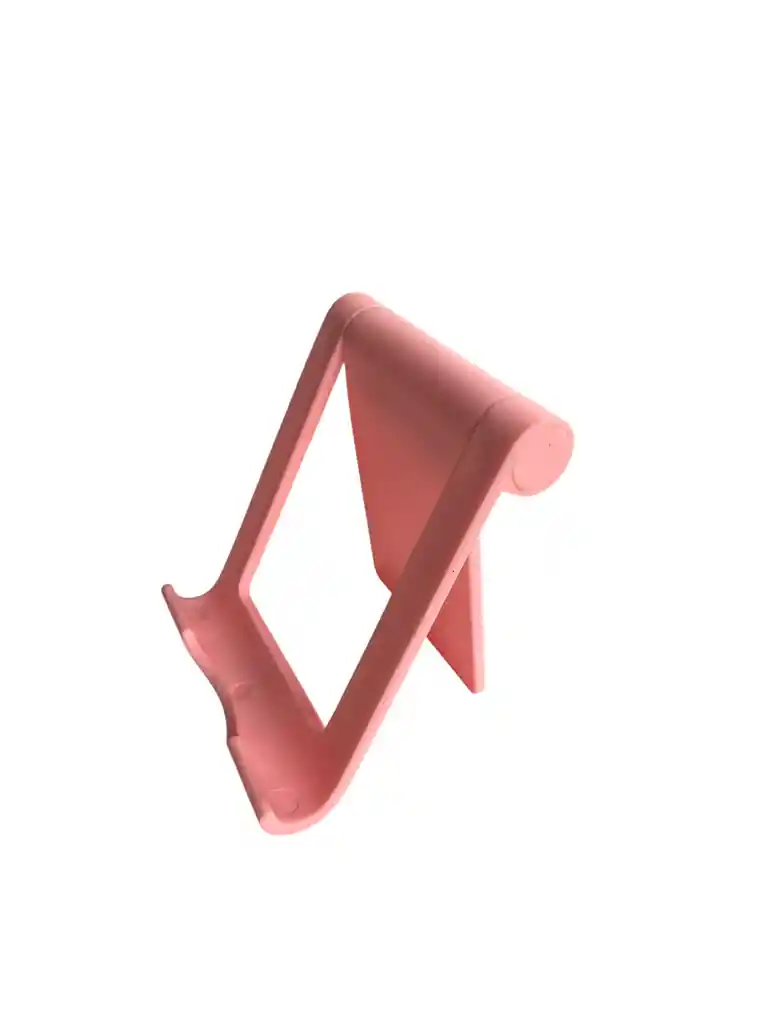 Soporte De Escritorio Para Celular Ajustable Rosado