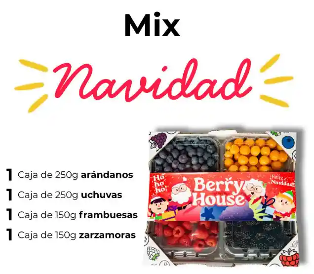 Mix De Frutos Rojos Navidad