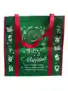Bolsa Cambrel Navideña 40x40 Fuelle