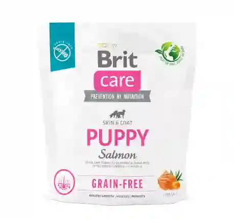 Brit Care Dog Grain-free Puppy Salmon 1 Kg