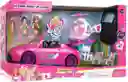 Carro Muñeca Polly Convertible Con Helicóptero Accesorios