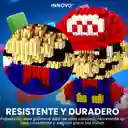 Muñeco Mario Bros Bloques Armables 1580 Pcs Coleccionable 1580 Mario Bros