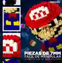 Muñeco Mario Bros Bloques Armables 1580 Pcs Coleccionable 1580 Mario Bros
