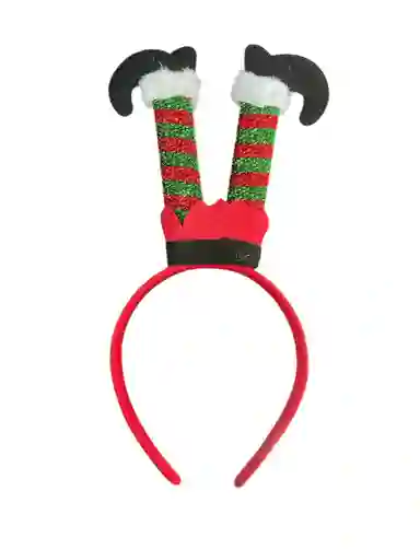 Diadema Navideña Piernas De Duende